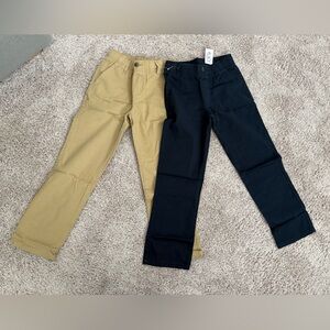 Children’s Place 2-pack boys chinos NWT size 7 Navy/Khaki